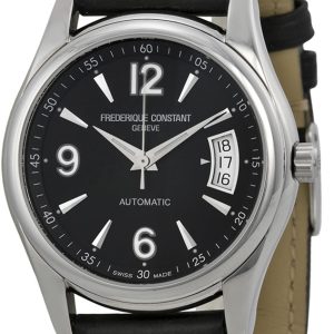 Frederique Constant Classics Herrklocka FC-303B4B26 Svart/Läder