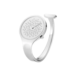 Georg Jensen - Vivianna Bygelklocka 34 mm - Kvartsverk Hidden Heart Pavé