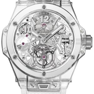 Hublot Herrklocka 405.JX.0120.RT Big Bang 45Mm Skelettskuren/Gummi