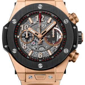 Hublot Herrklocka 411.OM.1180.OM Big Bang 45mm Skelettskuren/18 karat