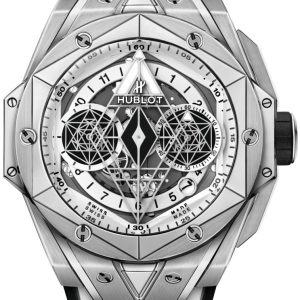 Hublot Herrklocka 418.NX.2001.RX.MXM20 Big Bang 45Mm Grå/Gummi ⌀45