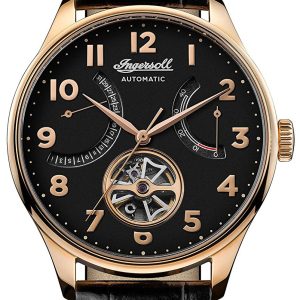 Ingersoll 99999 Herrklocka I04602 Svart/Läder ⌀44 mm