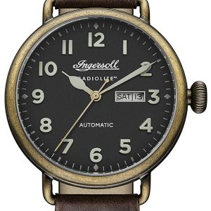 Ingersoll The Trenton Herrklocka I03403 Svart/Läder ⌀44 mm