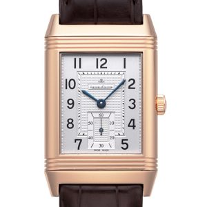 Jaeger LeCoultre 3732420 Reverso Classique Grande 976 Vit/Läder