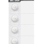 kjell & company knappcellsbatteri sr54 (389) 5-pack