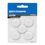 kjell & company litiumbatteri cr2450 5-pack