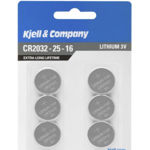 Kjell & Company Litiumbatteri multipack