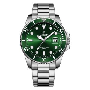 kompass oceanxplorer silver green