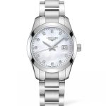 longines conquest classic 29.5mm diamonds