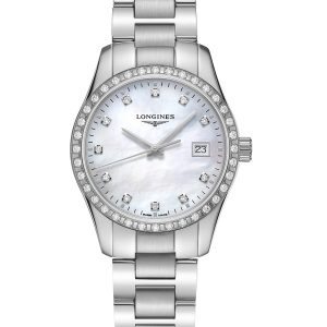 LONGINES Conquest Classic Diamonds 34mm