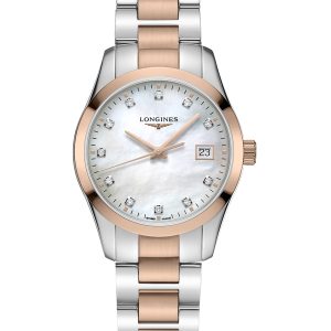 LONGINES Conquest Classic Diamonds 34mm