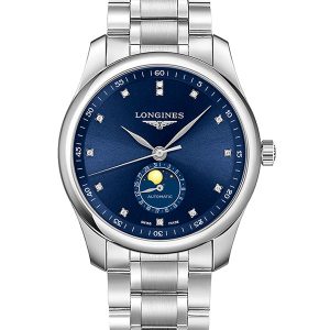 LONGINES Master Collection Moon Phase Diamonds 40mm