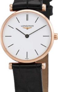 Longines Damklocka L4.209.1.92.2 La Grande Classique De Vit/Läder