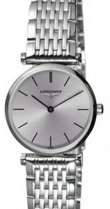 Longines Damklocka L4.209.4.72.6 Grande Classique Silverfärgad/Stål