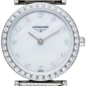 Longines Damklocka L4.341.0.80.6 La Grande Classique De Vit/Stål