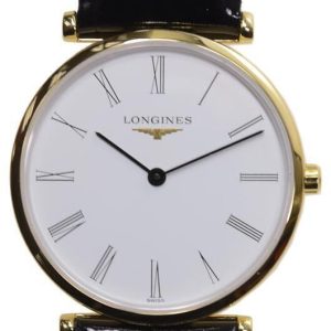 Longines Damklocka L4.512.2.11.2 La Grande Classique De Vit/Läder