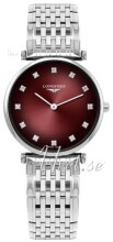 Longines Damklocka L4.512.4.91.6 La Grande Classique De Röd/Stål