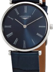 Longines Damklocka L4.512.4.94.2 La Grande Classique De Blå/Läder