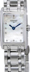 Longines Damklocka L5.258.4.87.6 DolceVita Vit/Stål