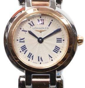 Longines Damklocka L8.109.5.78.6 PrimaLuna Silverfärgad/18 karat