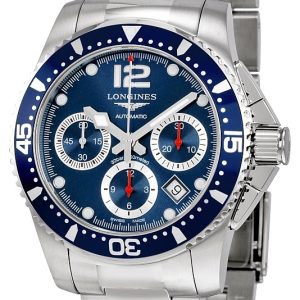 Longines Herrklocka L3.744.4.96.6 HydroConquest Blå/Stål ⌀41 mm