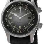 longines herrklocka l3.774.4.70.2 legend diver grå/textil ⌀42 mm