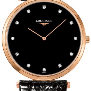 Longines Herrklocka L4.755.1.57.2 La Grande Classique De Svart/Läder