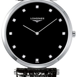 Longines Herrklocka L4.755.4.58.2 La Grande Classique De Svart/Läder