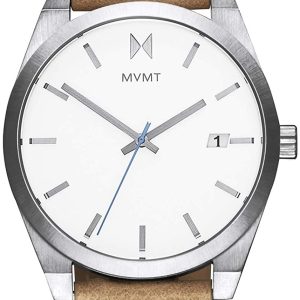 MVMT Herrklocka 28000040-D Vit/Läder ⌀43 mm