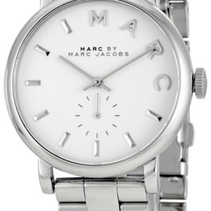 Marc by Marc Jacobs Damklocka MBM3242 Baker Vit/Stål ⌀36.5 mm