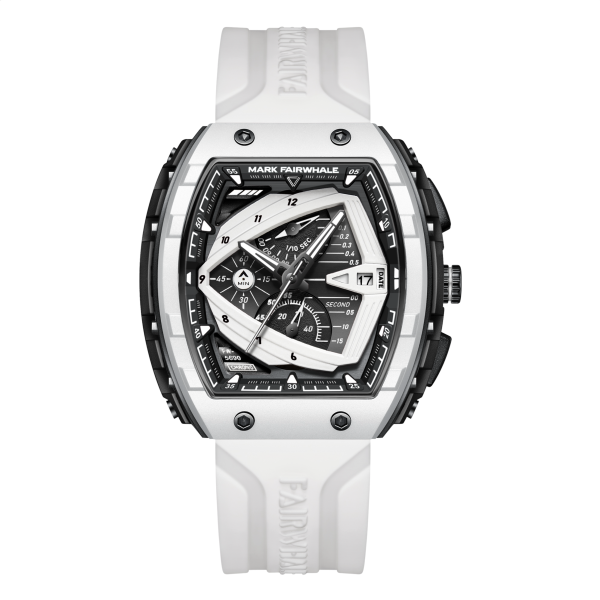 mark fairwhale nebulous white black rubber