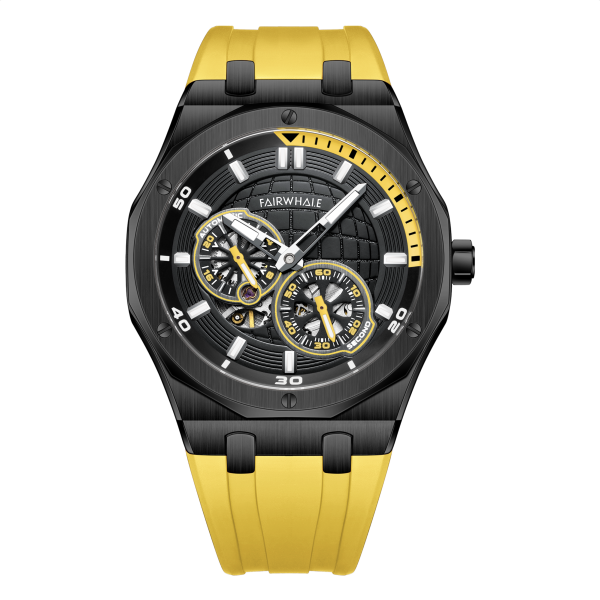 mark fairwhale rapture black yellow rubber