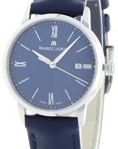 Maurice Lacroix Damklocka EL1094-SS001-410-1 Eliros Blå/Läder ⌀30