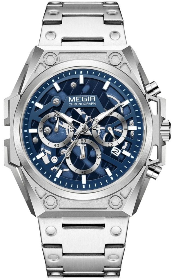 megir brute force silver blue