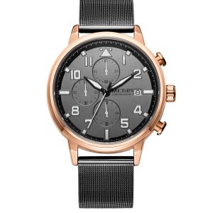 Megir Chrono Pilot Rose Gold