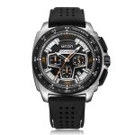 megir chrono-racing silver black