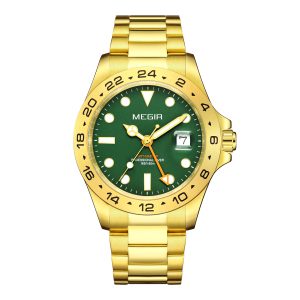 Megir GMT Sapphire Gold