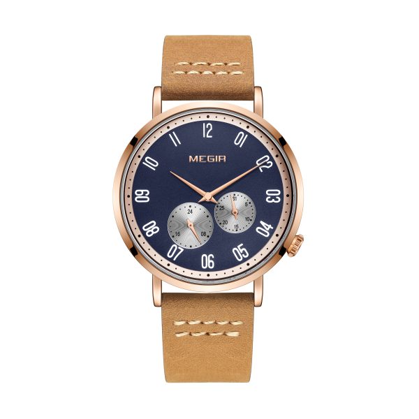 megir galant rose gold blue