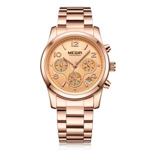 Megir Ladygraph Rose Gold