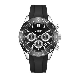 Megir Speedster Rubber Silver Black