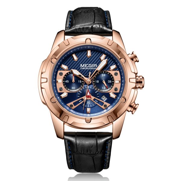megir vengeance rose gold blue