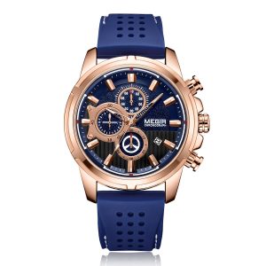 Megir Zero Gravity Rose Gold Blue