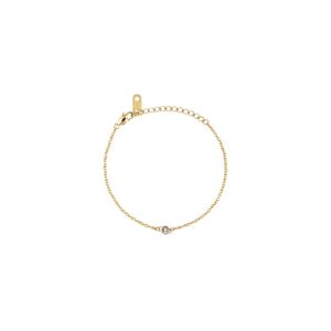 Mockberg Thin Diamond Bracelet Gold