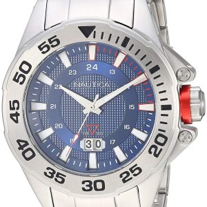 Nautica 99999 Herrklocka NAPWSV003 Blå/Stål ⌀45 mm