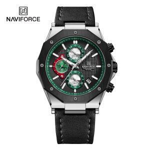 naviforce dark triad chrono black green