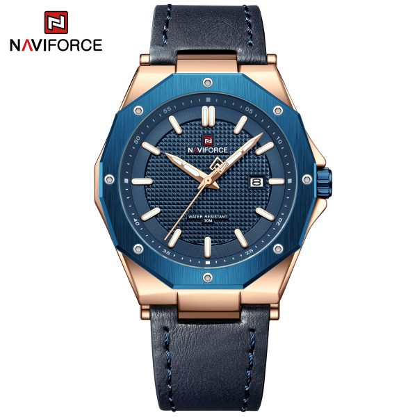 naviforce dark triad gold blue