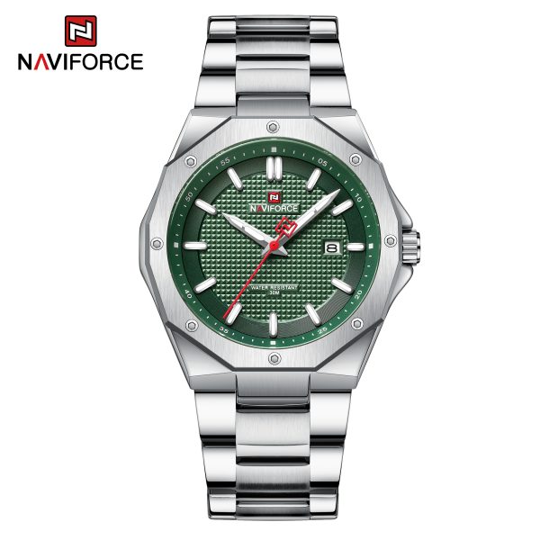 naviforce dark triad steel green