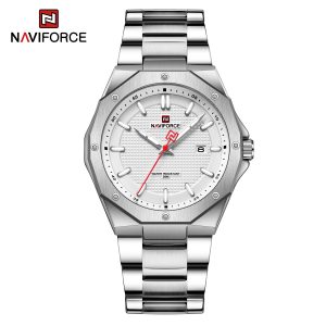 Naviforce Dark Triad Steel Silver