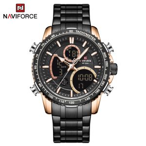 naviforce raptor rose gold black