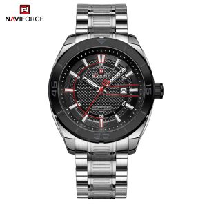 naviforce recon silver black